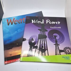 Science books weather wind power homeschool summer reading books